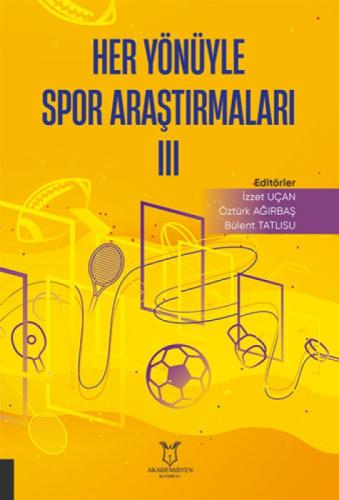 Her Yönüyle Spor Araştırmaları III  Frontansicht 1