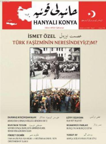 Hanyalı Konya Kollektif - Aylık Dergi Yıl: 1 - Sayı: 5  Frontansicht 1