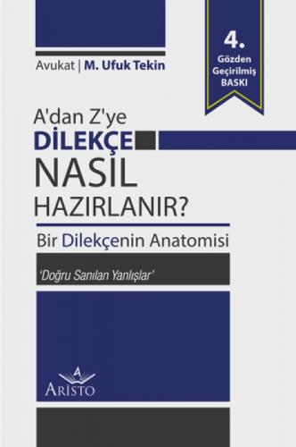A'dan Z'ye Dilekçe Nasıl Hazırlanır? 4 Baskı Bir Dilekçenin Anatomisi  Frontansicht 1