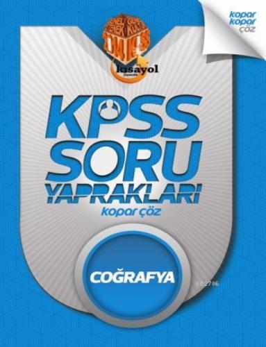 2014 KPSS Coğrafya Soru Yaprakları  Frontansicht 1
