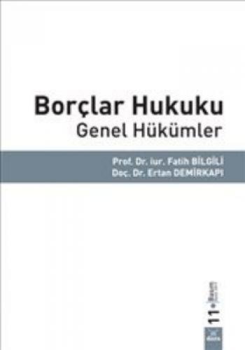 Borçlar Hukuku Genel Hükümler  Frontansicht 1