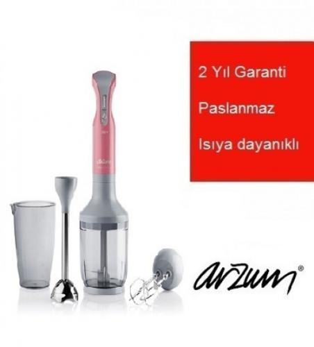 Arzum Prostick El Çubuk Blender Seti Mercan AR 1016  Frontansicht 1