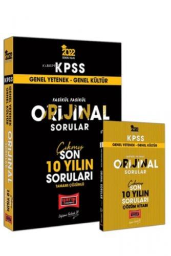 2022 KPSS GY GK Fasikül Fasikül Orijinal Tamamı Çözümlü Son 10 Yılın Çıkmış Soruları  Frontansicht 1