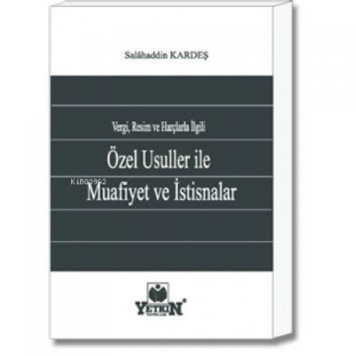 Vergi, Resim ve Harçlarla İlgili Özel Usuller ile Muafiyet ve İstisnalar  Frontansicht 1