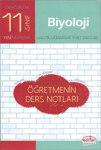 Editör Yayınları 11. Sınıf Biyoloji Öğretmenin Ders Notları Editör  Frontansicht 1