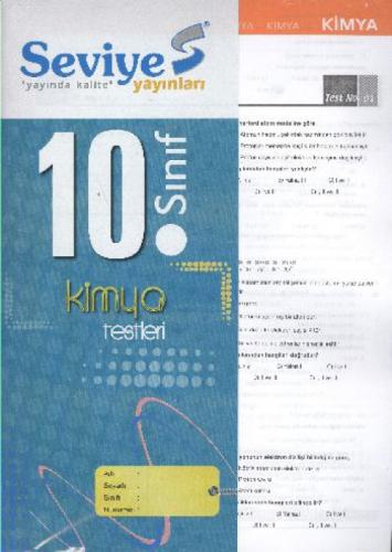 10. Sınıf Kimya Yaprak Test  Frontansicht 1