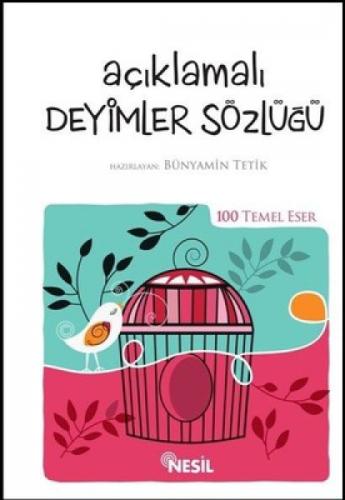 Açıklamalı Deyimler Sözlüğü  Frontansicht 1