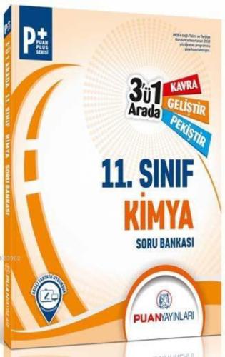 Puan Yayınları 11. Sınıf Kimya 3ü 1 Arada Soru Bankası Puan  Frontansicht 1