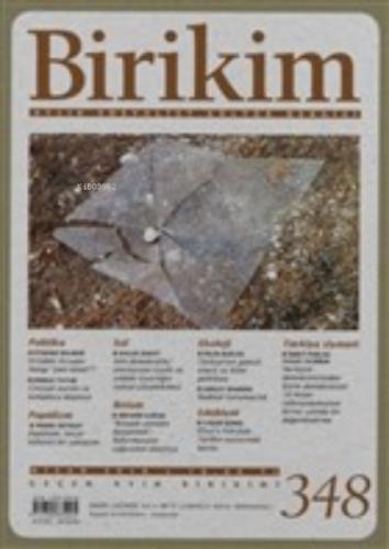 Birikim Aylık Sosyalist Kültür Dergisi Sayı: 348 Nisan 2018  Frontansicht 1