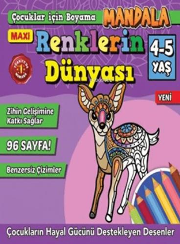 Maxi Mandala Renklerin Dünyası 7  Frontansicht 1