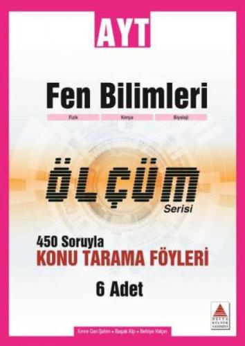 AYT Fen Bilimleri Ölçüm Serisi 450 Soruyla Konu Tarama Föyleri  Frontansicht 1