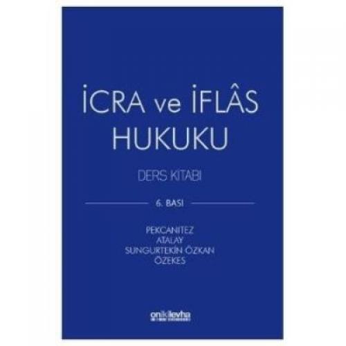 İcra ve İflas Hukuku Ders Kitabı  Frontansicht 1