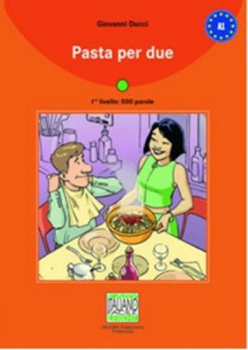 Pasta per due + CD (İtalyanca Okuma Kitabı Temel Seviye) A1  Frontansicht 1