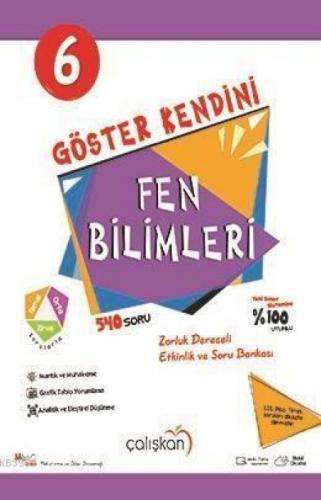 Çalışkan Yayınları 6. Sınıf Fen Bilimleri Göster Kendini Soru Bankası Çalışkan  Frontansicht 1