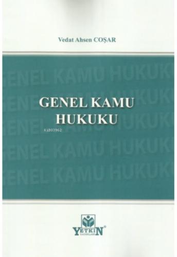 Genel Kamu Hukuku  Frontansicht 1