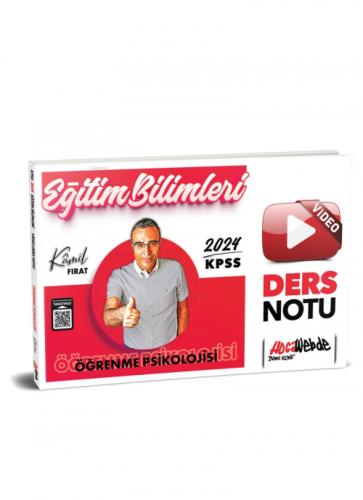 2024 KPSS Eğitim Bilimleri Öğrenme Psikolojisi Video Ders Notu  Frontansicht 1