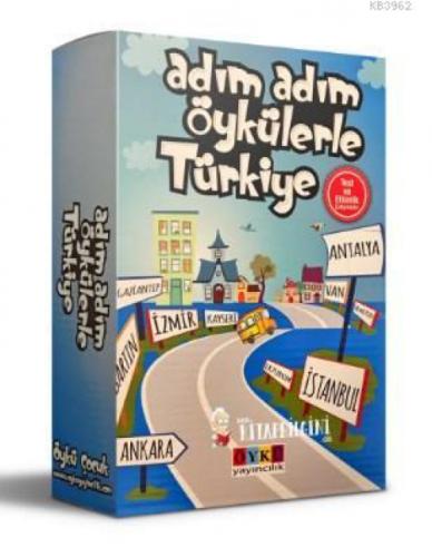 Adım Adım Öykülerle Türkiye (10 Kitap)  Frontansicht 1
