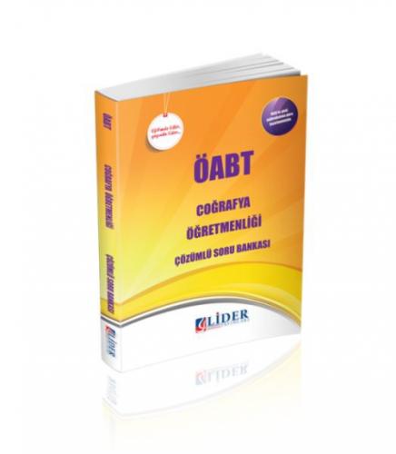 2018 ÖABT Coğrafya Öğretmenliği Çözümlü Soru Bankası  Frontansicht 1