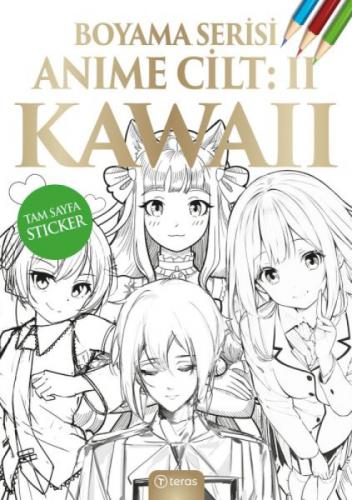 Anime Boyama Cilt 2 - Kawaii  Frontansicht 1