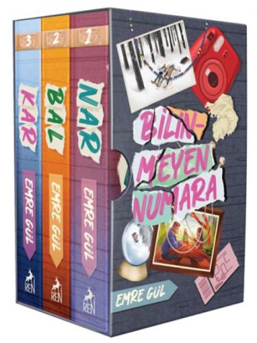 Bilinmeyen Numara Serisi Kutulu Set - 3 Kitap Takım  Frontansicht 1
