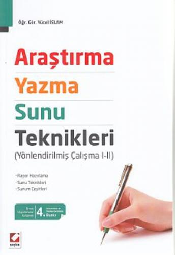 Araştırma Yazma Sunu Teknikleri  Frontansicht 1
