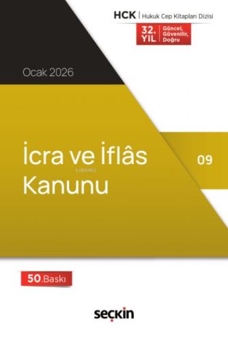 İcra ve İflas Kanunu - Cep Boy  Frontansicht 1