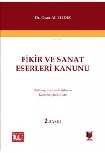 Fikir ve Sanat Eserleri Kanunu  Frontansicht 1