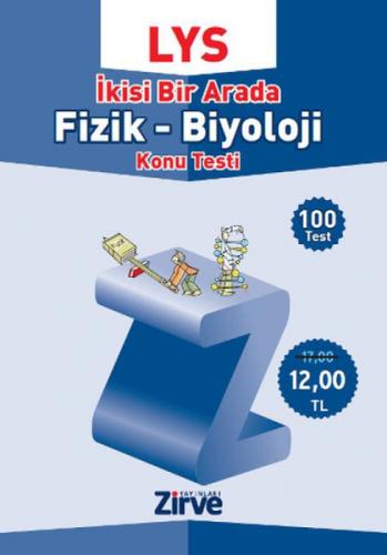 LYS İkisi Bir Arada Fizik - Biyoloji Konu Testi Seti  Frontansicht 1