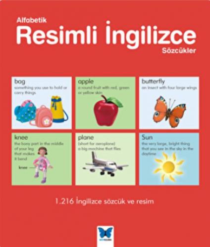 Alfabetik Resimli İngilizce Sözcükler  Frontansicht 1
