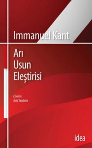 Arı Usun Eleştirisi (Ciltli)  Frontansicht 1