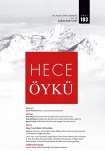 Hece İki Aylık Öykü Dergisi Sayı: 102 Aralık 2020 - Ocak 2021 - KOPIE  Frontansicht 1