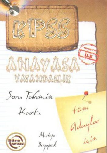 KPSS Anayasa Vatandaşlık Soru Tahmin Kartı  Frontansicht 1