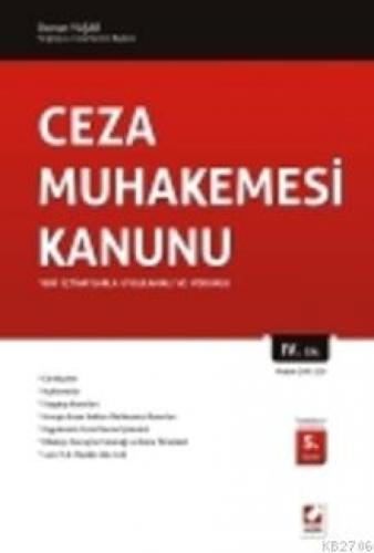 Ceza Muhakemesi Kanunu  Frontansicht 1