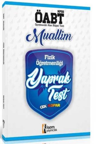 2018 ÖABT Muallim Fizik Öğretmenliği Yaprak Test  Frontansicht 1