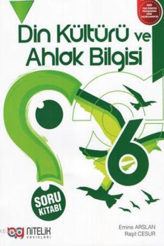 Nitelik Yayınları 6. Sınıf Din Kültürü ve Ahlak Bilgisi Soru Kitabı  Frontansicht 1