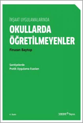 İnşaat Uygulamalarında Okullarda Öğretilmeyenler  Frontansicht 1