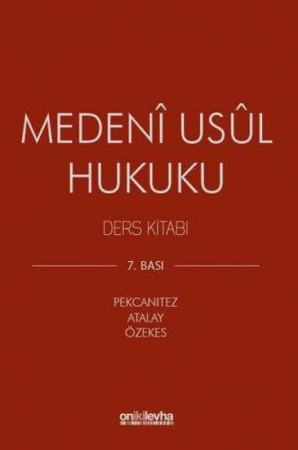 Medeni Usul Hukuku Ders Kitabı (Ciltli)  Frontansicht 1
