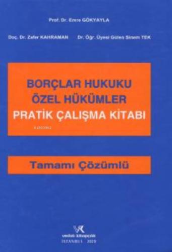 Borçlar Hukuku Özel Hükümler Pratik Çalışma Kitabı  Frontansicht 1