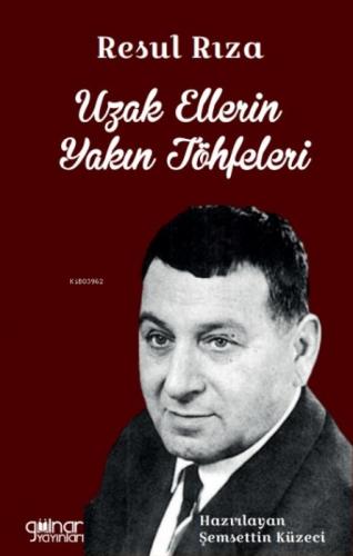 Resul Rıza Uzak Ellerin Yakın Töhfeleri  Frontansicht 1
