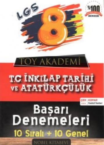 LGS 8. Sınıf T. C. İnkılap Tarihi ve Atatürkçülük 10 Sıralı - 10 Genel Başarı Denemeleri  Frontansicht 1