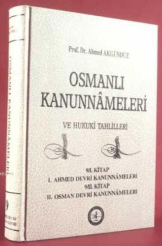 Osmanlı Kanunnameleri ve Hukuki Tahlilleri 9  Frontansicht 1