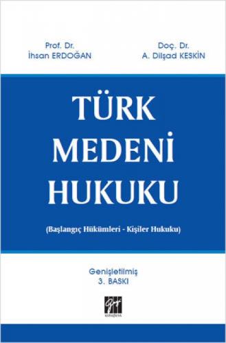 Türk Medeni Hukuku (Başlangıç Hükümleri - Kişiler Hukuku)  Frontansicht 1