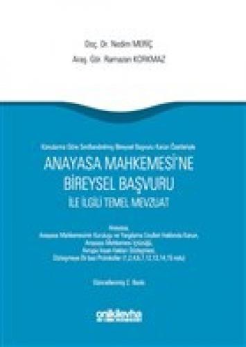 Anayasa Mahkemesine Bireysel Başvuru ile İlgili Temel Mevzuat  Frontansicht 1