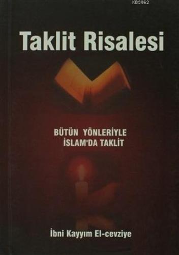 Taklit Risalesi -  Bütün Yönleriyle İslam'da Taklit  Frontansicht 1