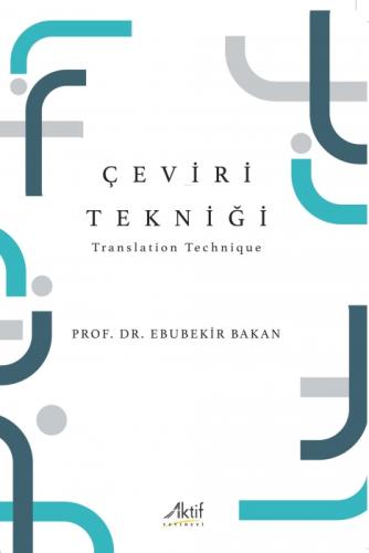Çeviri Tekniği;Translation Technique  Frontansicht 1