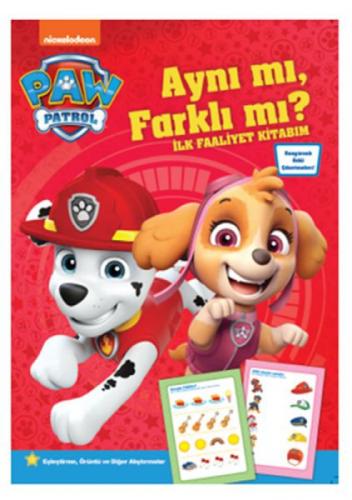 Paw Patrol Aynı mı, Farklı mı? - İlk Faaliyet Kitabım  Frontansicht 1