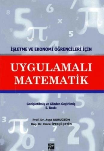 Uygulamalı Matematik ;İşletme ve Ekonomi Öğrencileri İçin  Frontansicht 1