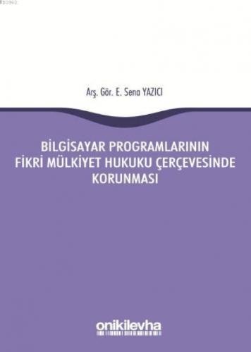 Bilgisayar Programlarının Fikri Mülkiyet Hukuku Çerçevesinde Korunması  Frontansicht 1