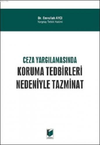 Ceza Yargılamasında Koruma Tedbirleri Nedeniyle Tazminat  Frontansicht 1