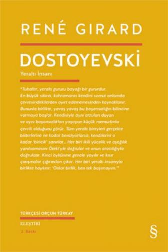 Dostoyevski Yeraltı İnsanı  Frontansicht 1
